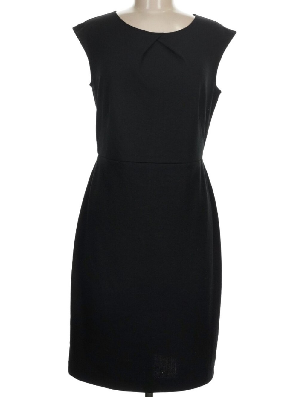 Merona Black Cap-Sleeve Sheath Dress pencil style
